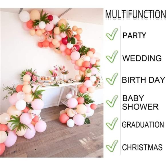 Balloon Arch Kit Balloon Decorating Strip Kit for Garland,32.8 Feet Balloon Tape - Picture 4 of 7